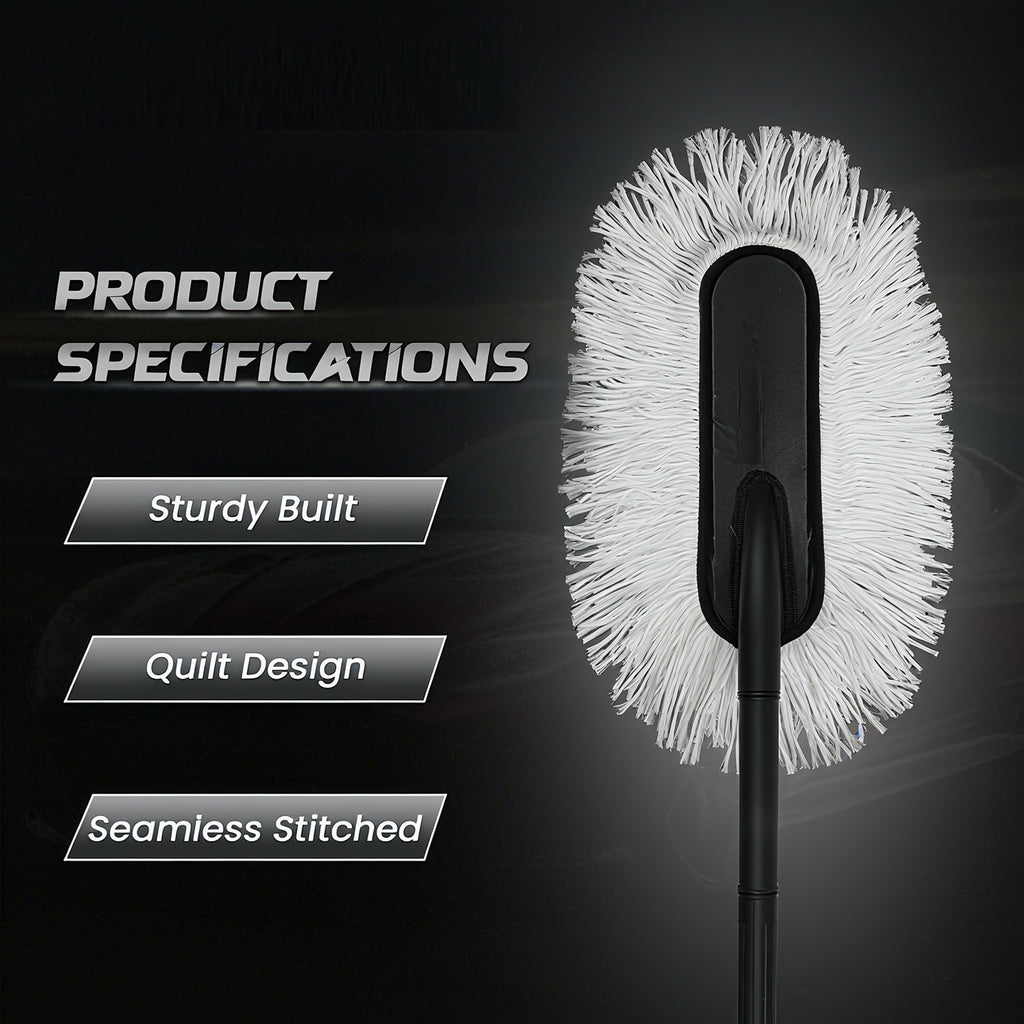 Scratch-Free Microfiber Car Cleaning Duster – Wipe Away Dust Instantly!