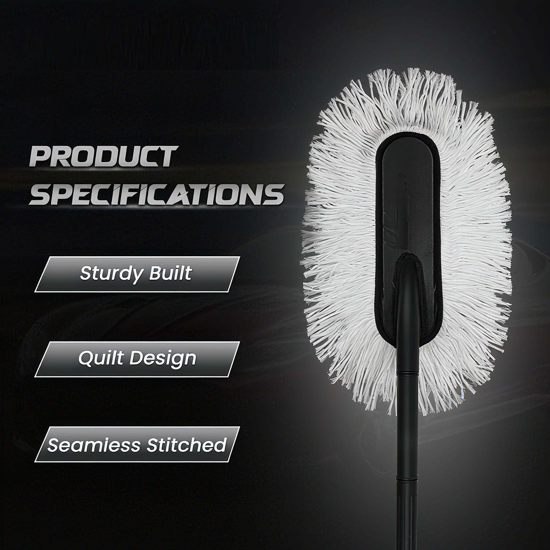 Scratch-Free Microfiber Car Cleaning Duster – Wipe Away Dust Instantly!