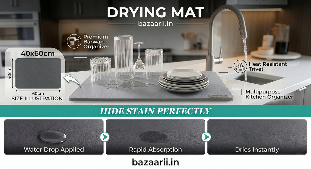 Quick-Dish Drying Mat | BUY 1 & GET 1 FREE