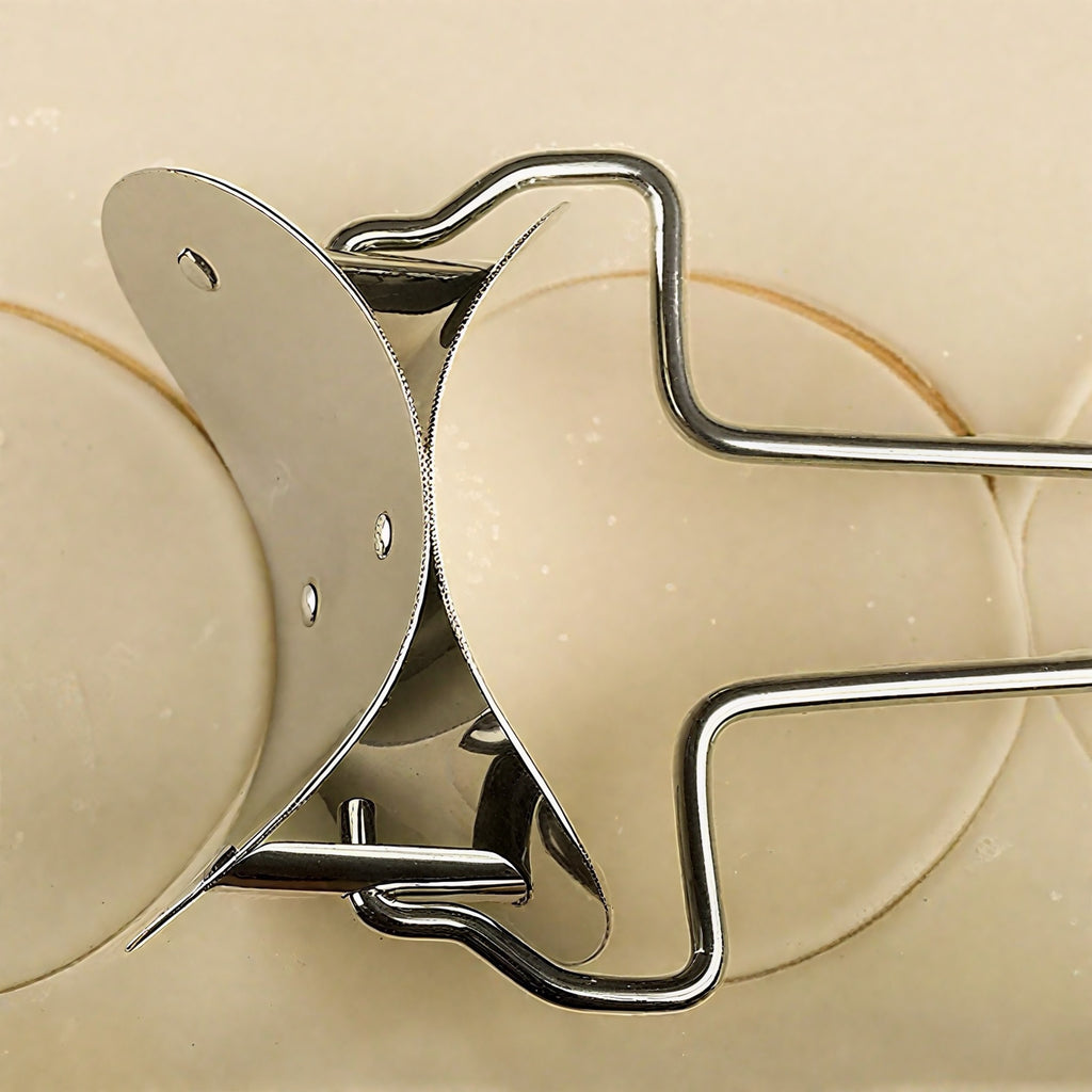 Stainless Steel Puri Cutter & Dough Roller | Easy Kitchen Tool for Puri, Roti & Cookies